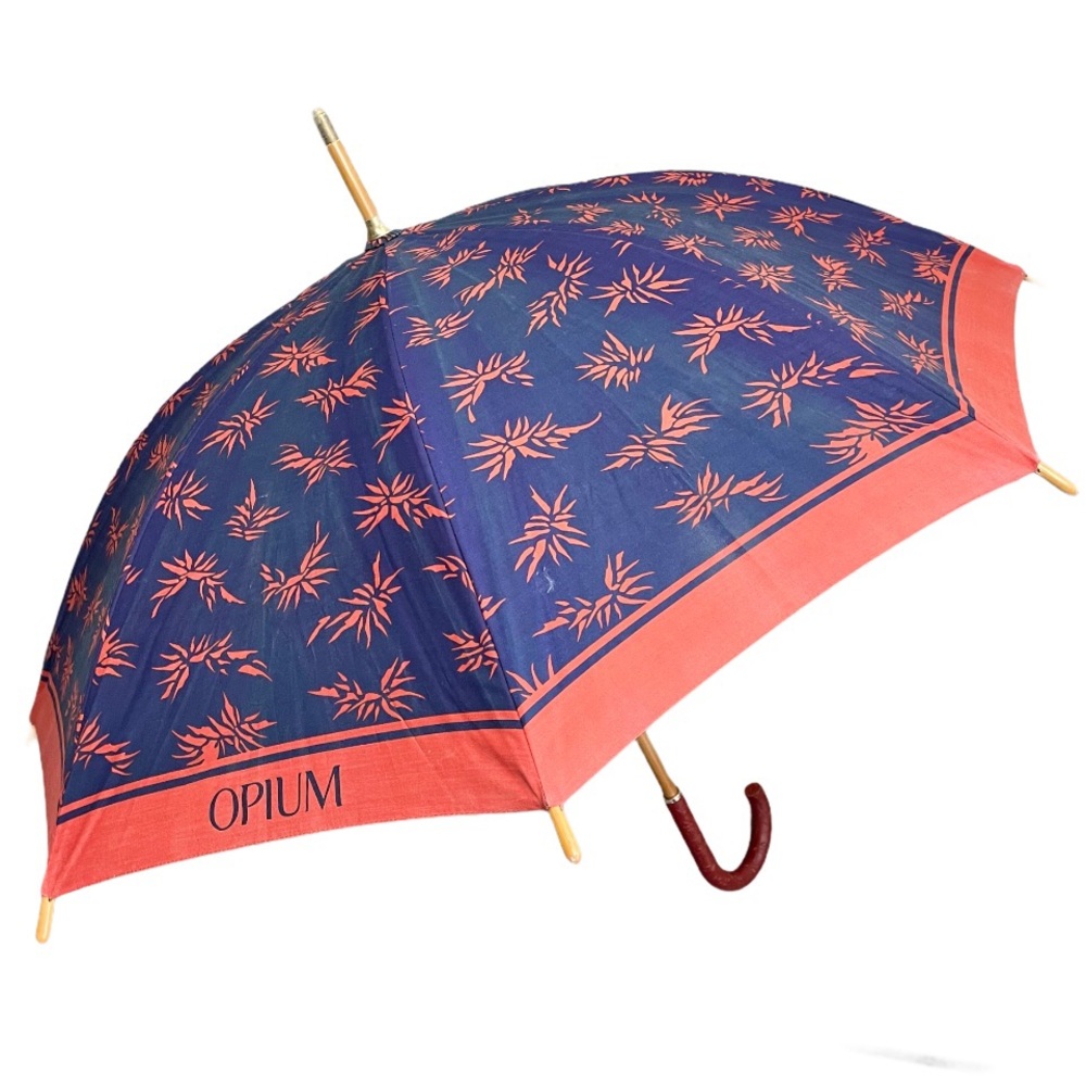 YSL Yves Saint Laurent RARE Vintage OPIUM Umbrella Sunbrella Parasol
